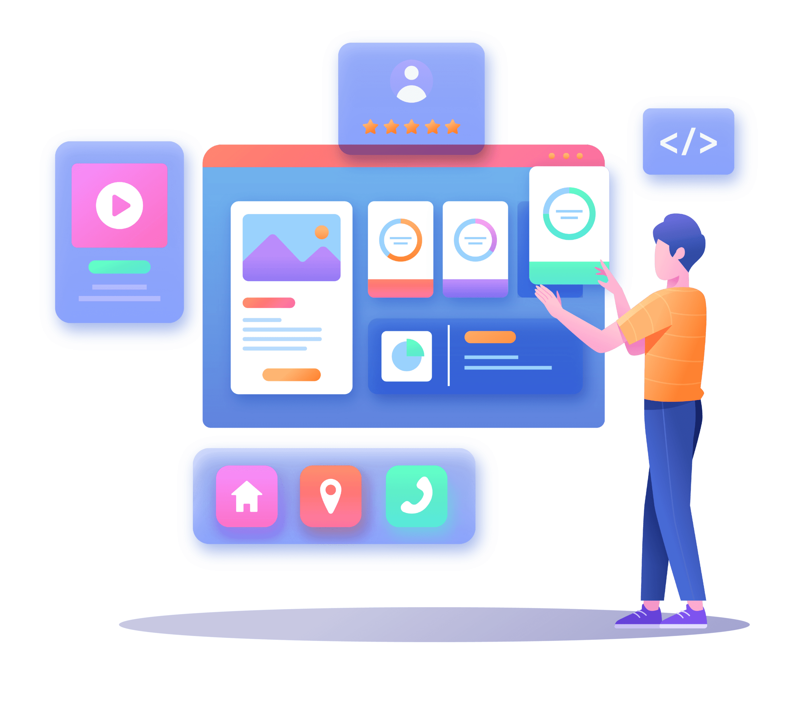 รับออกแบบเว็บไซต์